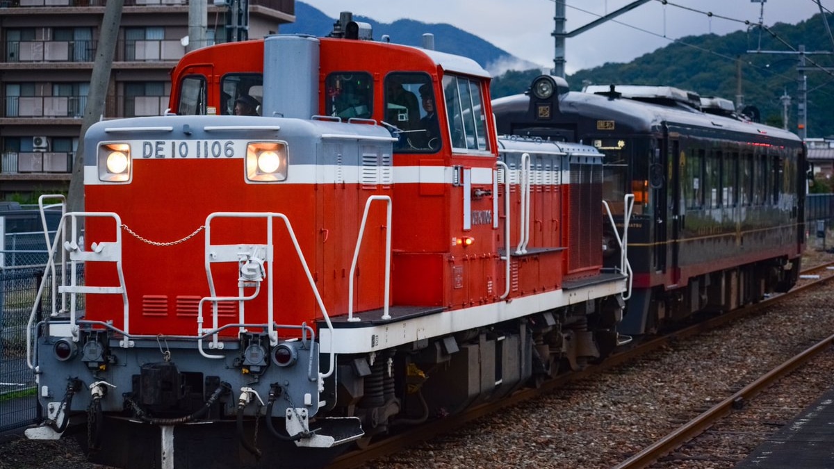 京都丹後】丹後くろまつ号がDE10牽引でJR小浜線へ乗り入れ |2nd 京都丹後】丹後くろまつ号がDE10牽引でJR小浜線へ乗り入れ |2nd