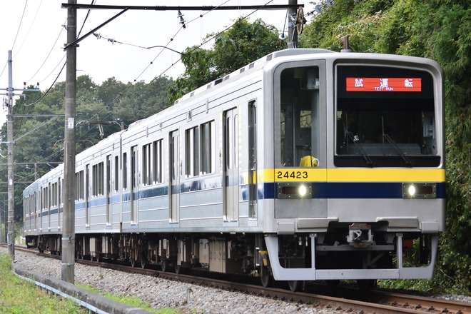 【東武】20000系20400型21423Fが新栃木以北で試運転