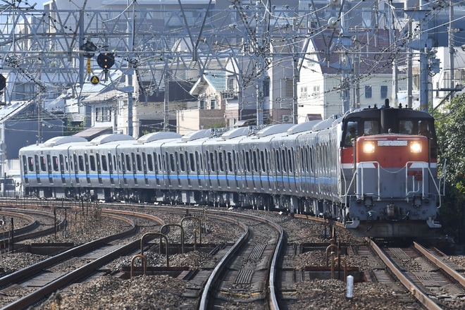 【小田急】5000形5051F甲種輸送をさくら夙川駅で撮影した写真