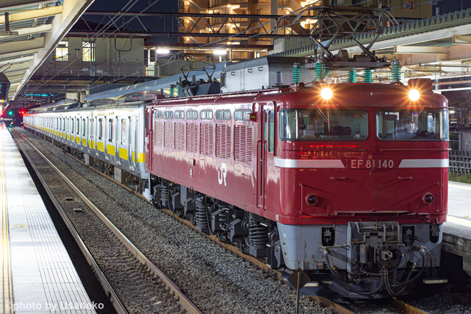 【JR東】E231系ミツB33編成 青森入場を吹上駅で撮影した写真
