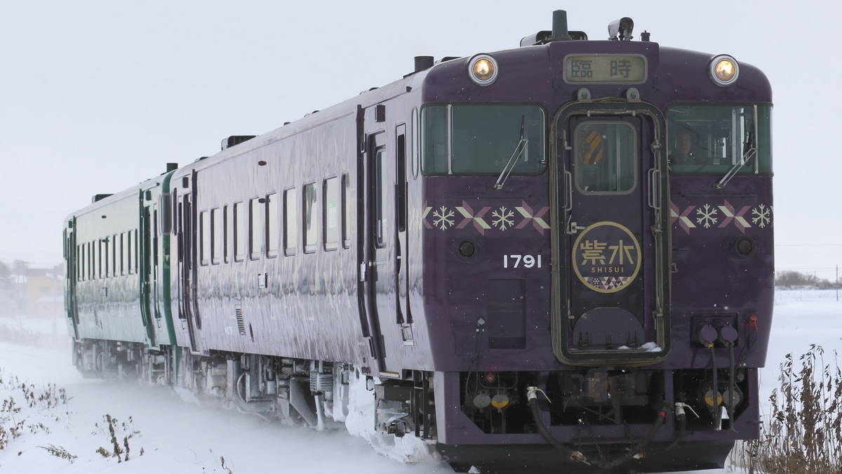 JR北】キハ40紫水+山明による団臨運転 |2nd-train鉄道ニュース