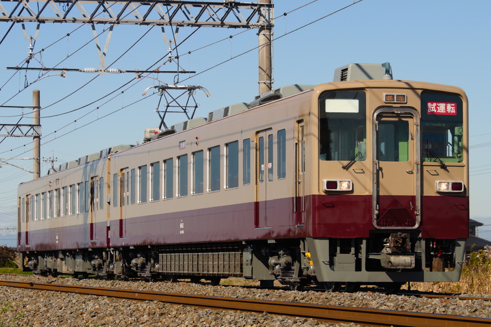 【東武】6050系6162F(6000系リバイバル塗装)出場試運転の拡大写真