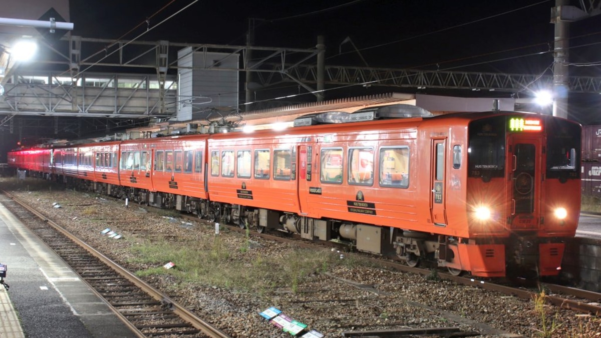 JR九】783系ハウステンボス編成2本による8連で運用 |2nd-train鉄道ニュース