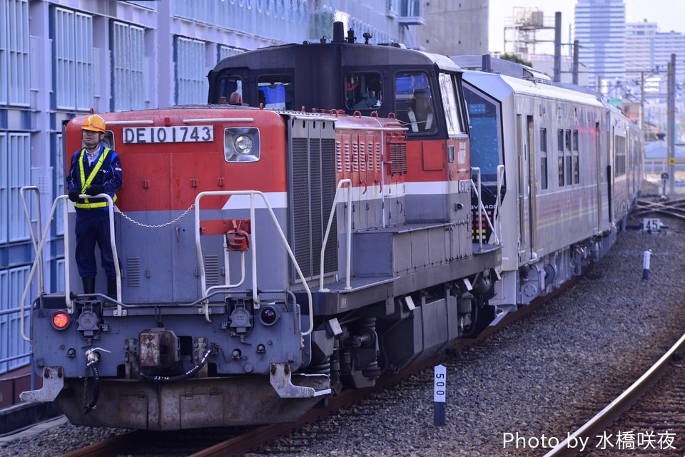 【JR貨】GV-E400 (GV-E401-5/6+GV-E402-5/6+GV-E400-4)甲種輸送の拡大写真