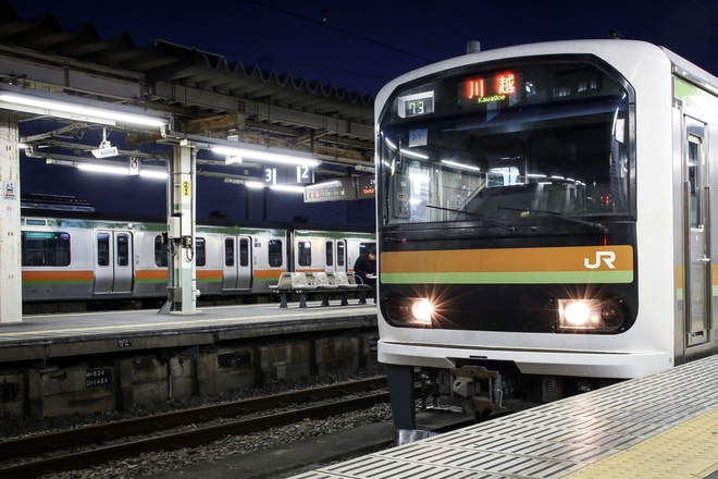 【JR東】209系3100番台ハエ71編成運用復帰を高麗川駅で撮影した写真