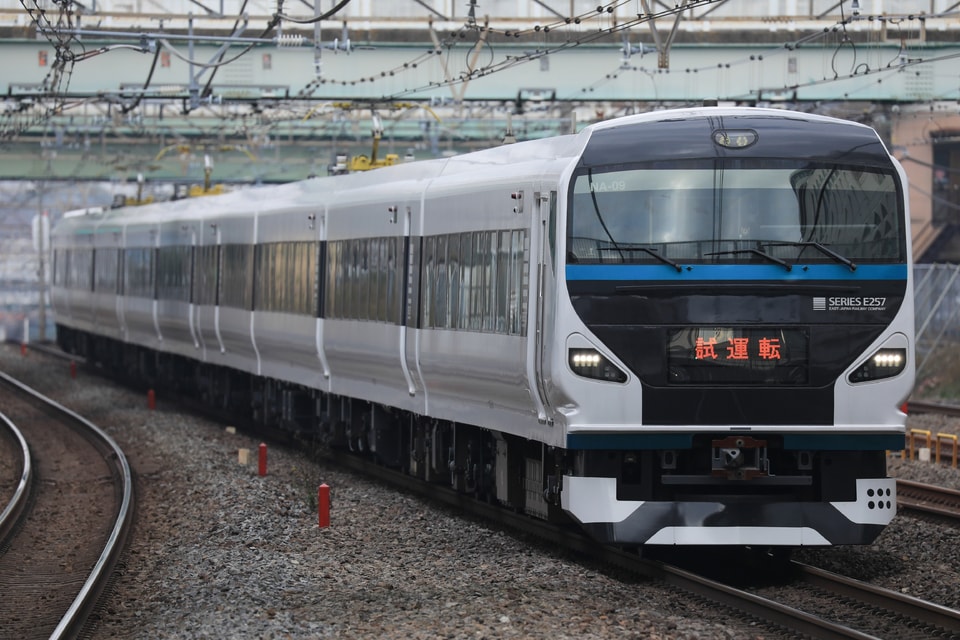 【JR東】E257系オオNA-09編成 常磐線試運転の拡大写真