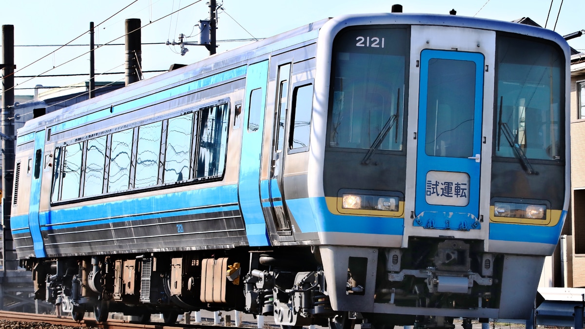 JR四】2000系2121多度津工場出場試運転 |2nd-train鉄道ニュース