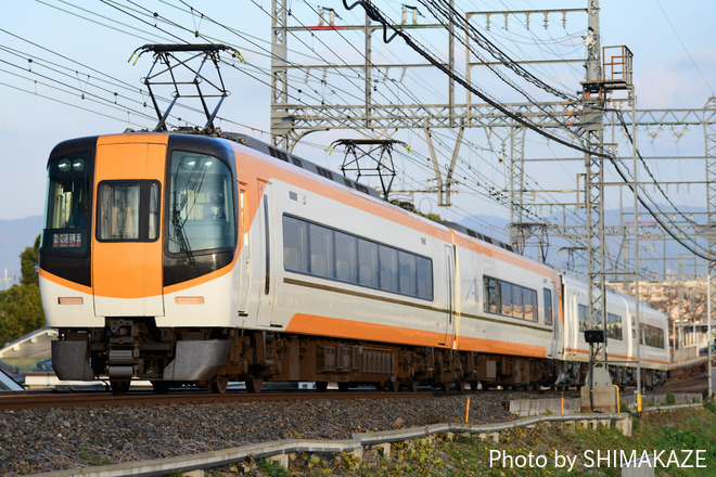 【近鉄】21000系UB03 出場試運転(201912)を松塚～大和高田間で撮影した写真