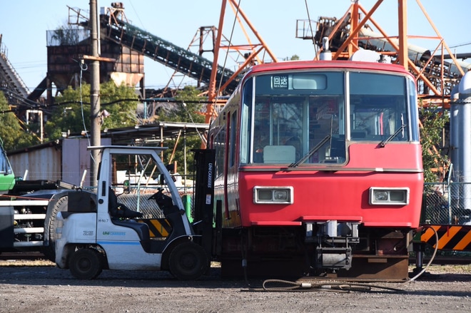 【名鉄】5300系5305F廃車回送を名電築港（信）で撮影した写真