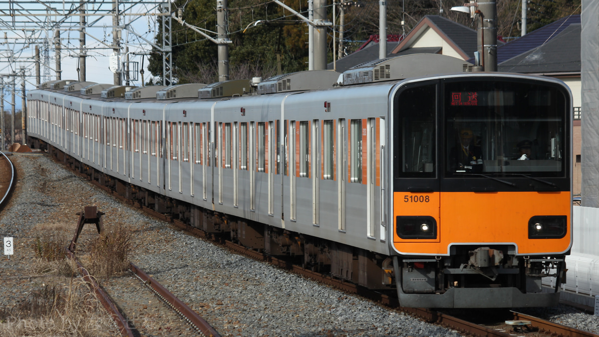 東武 系f 南栗橋車両管区へ回送 2nd Train鉄道ニュース