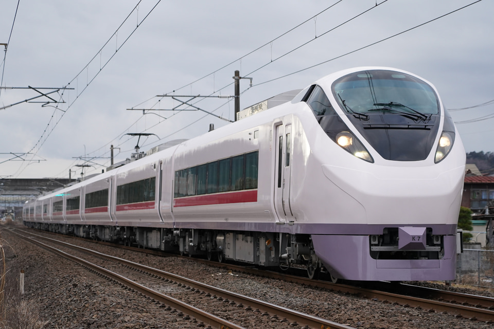 【JR東】E657系東北本線白石まで試運転の拡大写真
