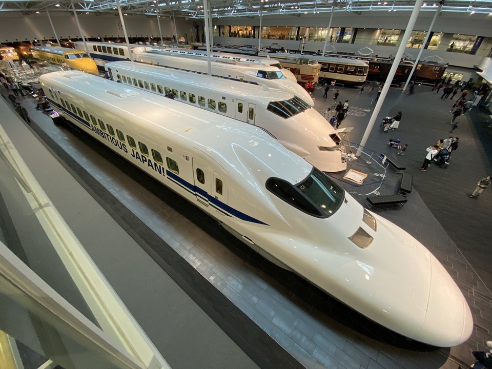 【JR海】リニア・鉄道館の700系が「AMBITIOUS JAPAN!」ラッピングにの拡大写真