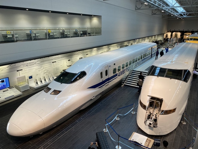 【JR海】リニア・鉄道館の700系が「AMBITIOUS JAPAN!」ラッピングにをリニア・鉄道館で撮影した写真