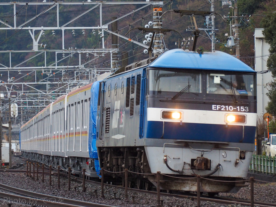 【メトロ】有楽町線・副都心線新型車両の17000系17101F甲種輸送の拡大写真