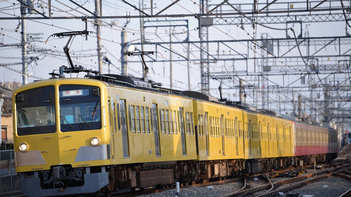 西武】新101系253F 多摩川線から甲種輸送 |2nd-train鉄道ニュース