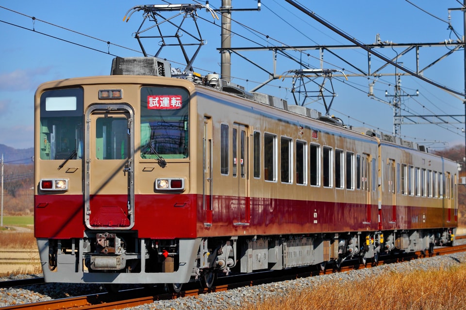 【東武】6050系6179F(2本目の6000系リバイバル塗装)出場試運転の拡大写真