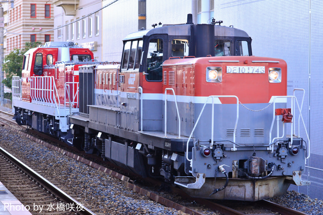 【JR貨】DD200-2 兵庫川崎重工業へを西宮駅で撮影した写真