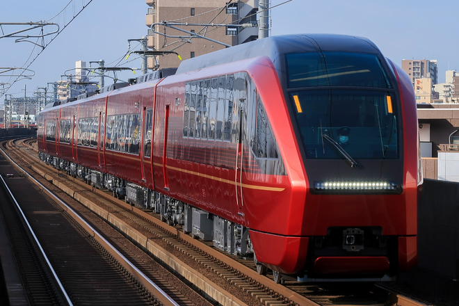 【近鉄】新型特急「ひのとり」80000系試乗会を烏森駅で撮影した写真