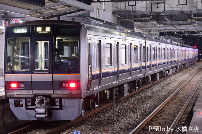 【JR西】207系T18編成/S34編成　網干総合車両所本所出場を東加古川駅で撮影した写真