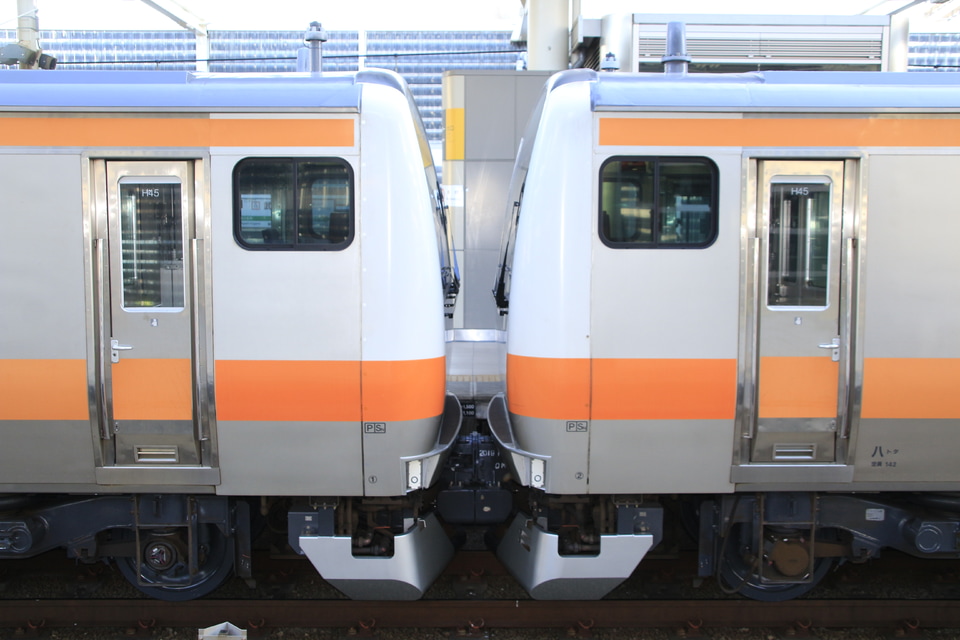 【JR東】E233系H45編成　東京総合車両センター出場の拡大写真
