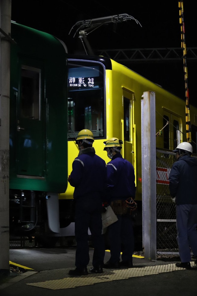【阪神】5500系武庫川線入線確認試運転を不明で撮影した写真