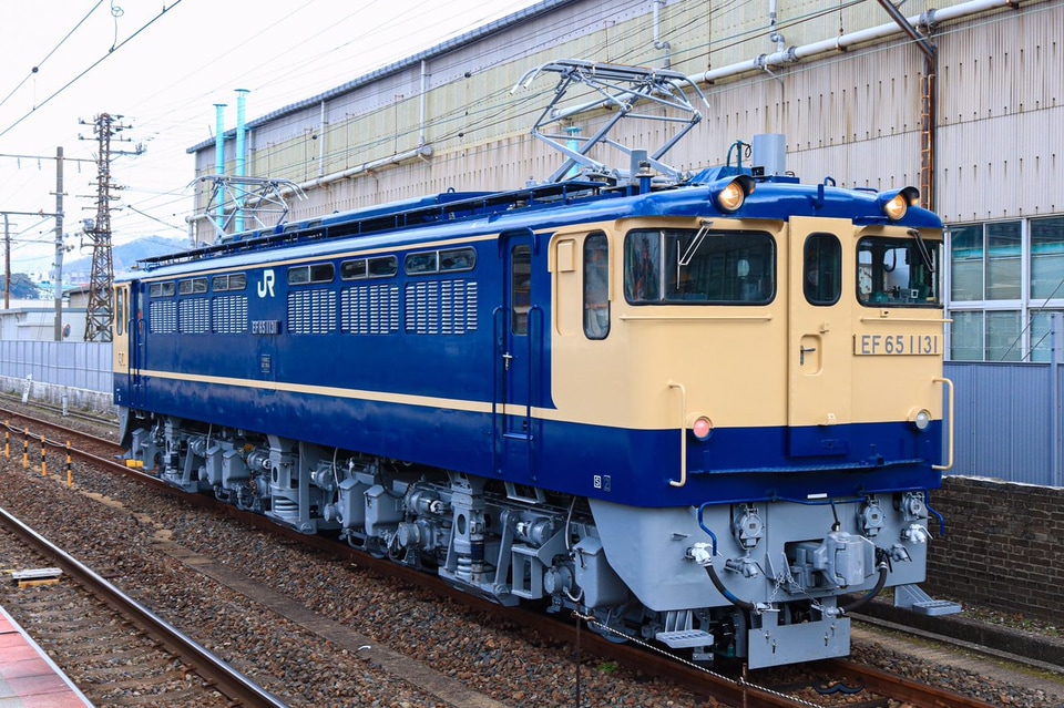 【JR西】EF65-1131下関総合車両所出場の拡大写真