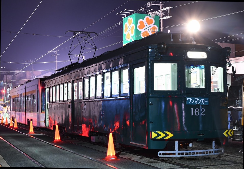 【阪堺】新型トラム1101形1101号車搬入の拡大写真