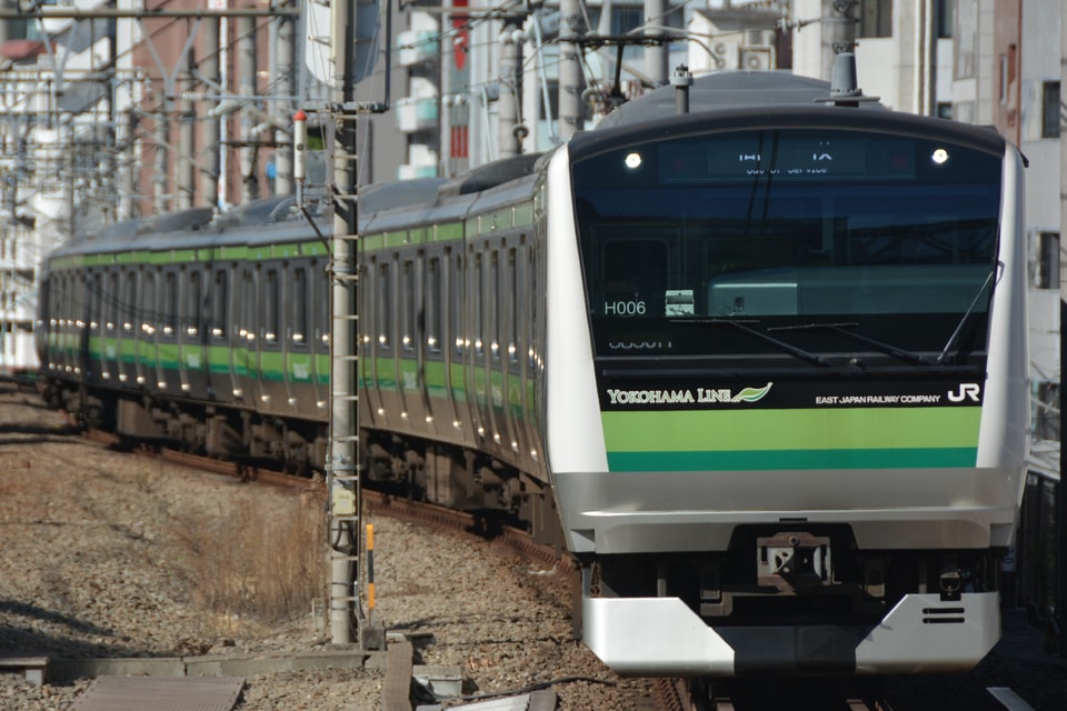 【JR東】E233系クラH006編成 東京総合車両センター入場の拡大写真