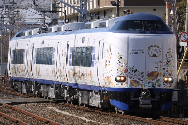 【JR西】271系HA652編成京都鉄道博物館へを不明で撮影した写真