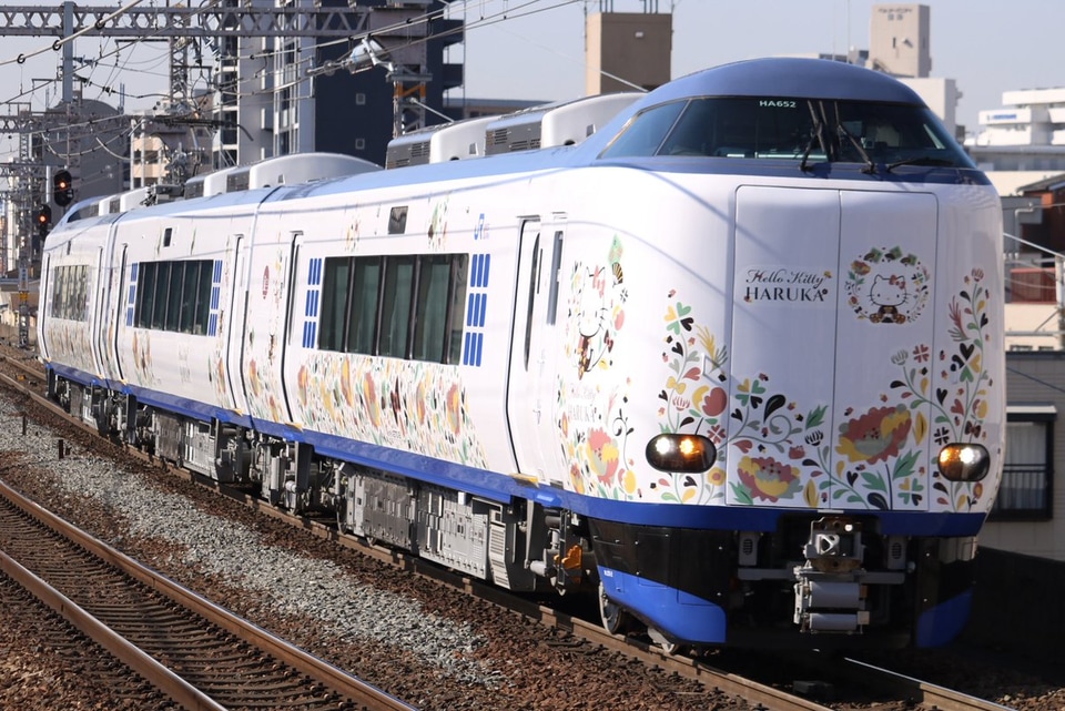 【JR西】271系HA652編成京都鉄道博物館への拡大写真