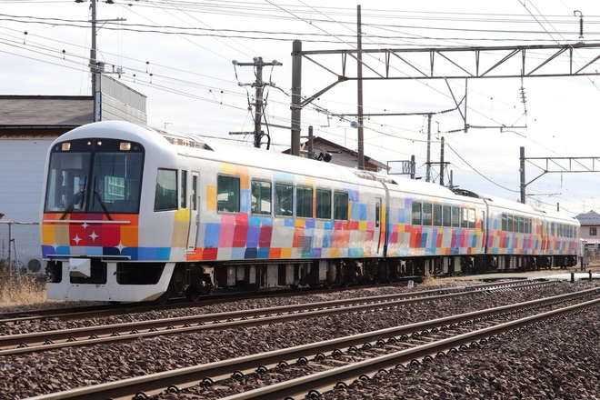 【JR東】485系きらきらうえつ廃車回送を土崎付近で撮影した写真