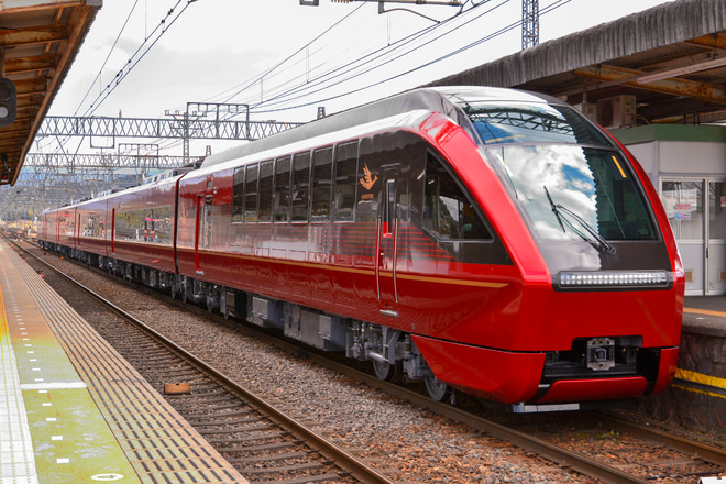 【近鉄】80000系HV04が試運転を実施を青山町駅で撮影した写真