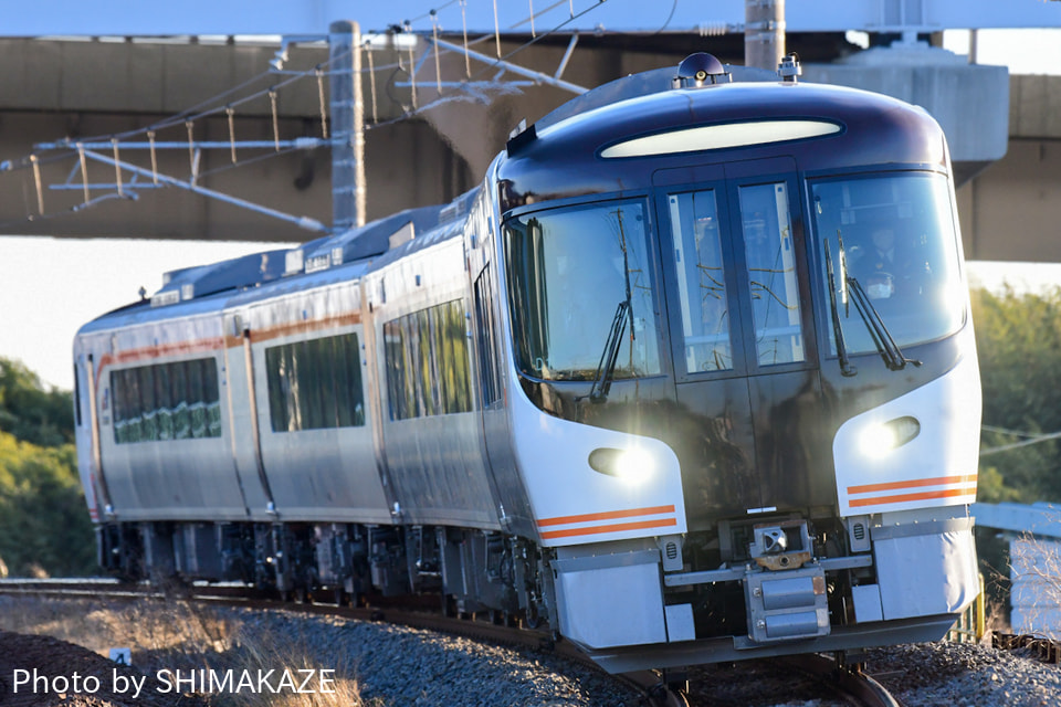 【JR海】HC85系関西本線、伊勢鉄道、紀勢本線試運転の拡大写真
