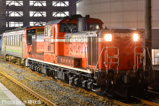 【JR西】キハ120-331 後藤総合車両所へを西宮駅で撮影した写真