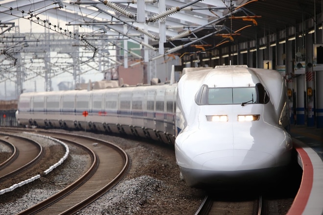 【JR西】700系B編成の定期運用消滅を福山駅で撮影した写真