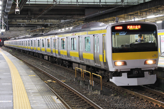 【JR東】三鷹車による御茶ノ水行き及び三鷹以遠乗り入れが終了を千葉駅で撮影した写真