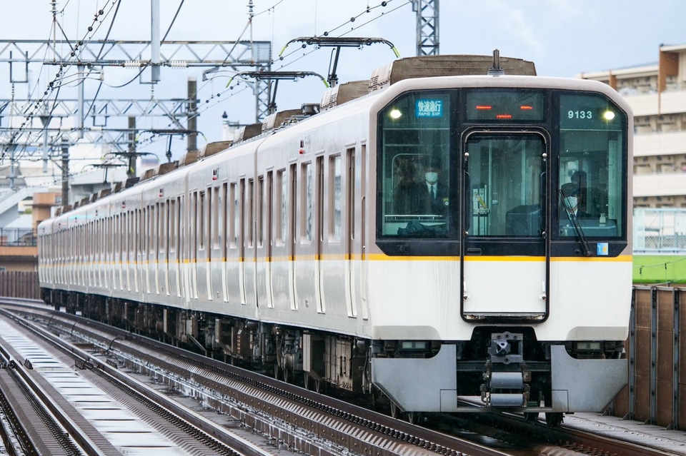 【阪神】快速急行の8両編成での運行開始の拡大写真