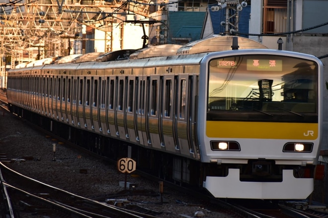 【JR東】中央・総武緩行線で幕張行きの定期列車