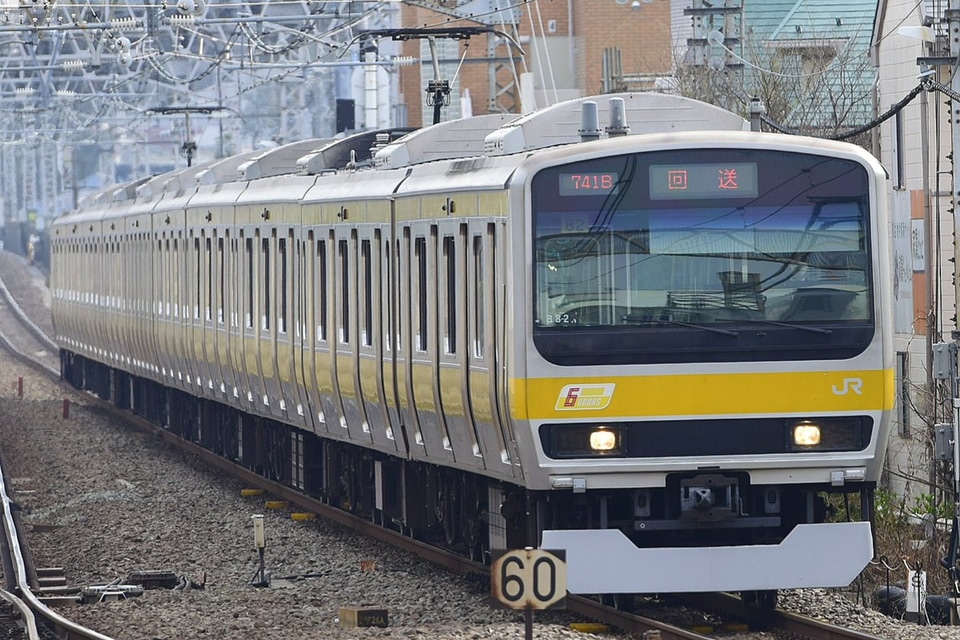 【JR東】中央総武緩行線から6ドア車が撤退の拡大写真