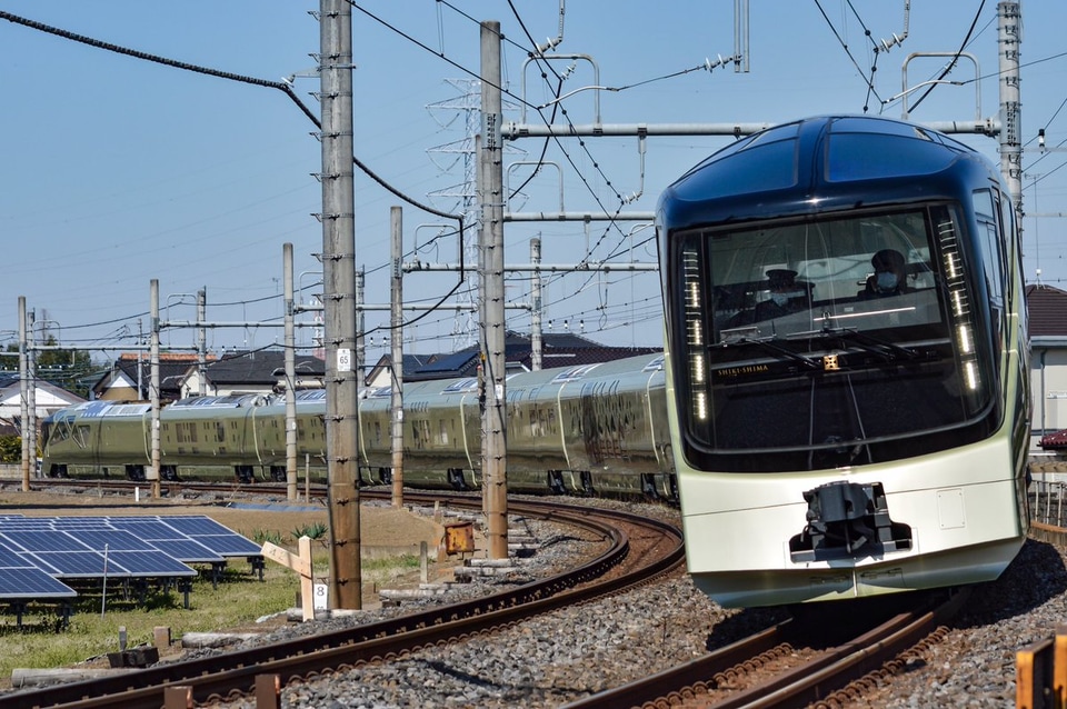 【JR東】E001形 TRAIN SUITE 四季島郡山総合車両センター出場試運転の拡大写真