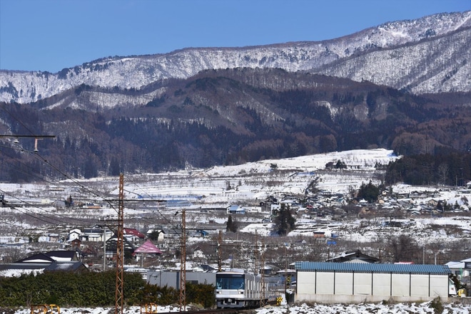 【長電】3000系（元東京メトロ03系）の日中試運転を不明で撮影した写真