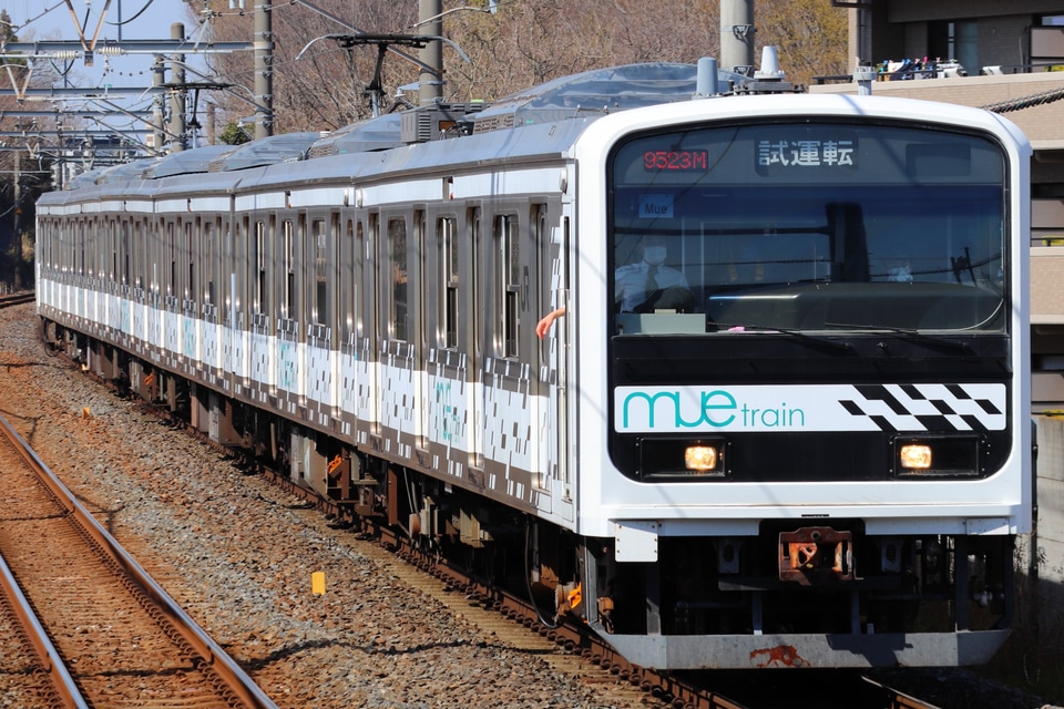 【JR東】209系『MUE-Train』武蔵野線試運転の拡大写真