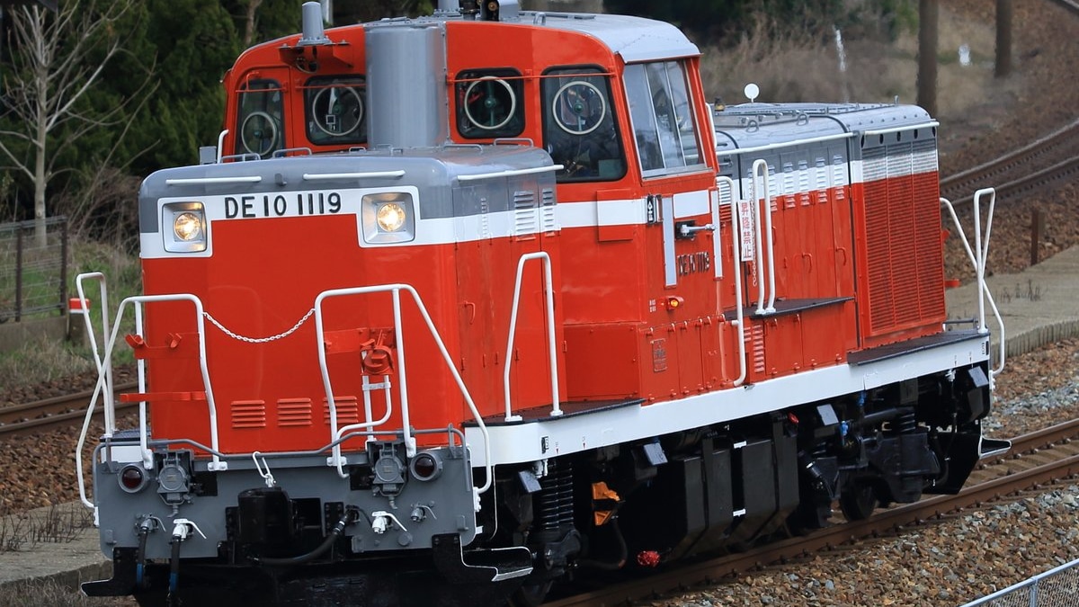 JR西】DE10-1119出場回送 |2nd-train鉄道ニュース