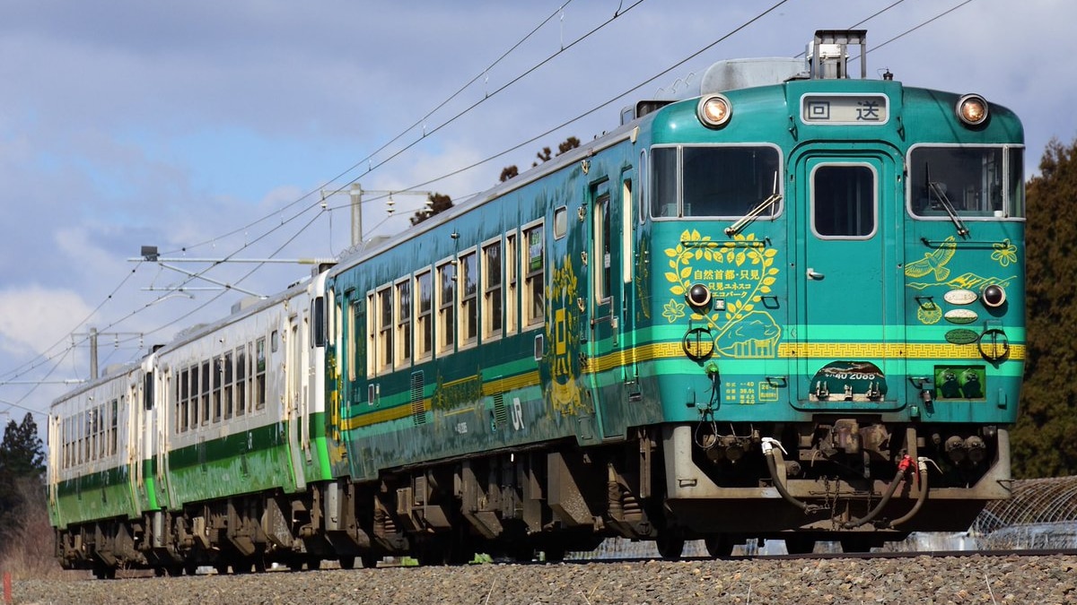 Jr東 只見線キハ40の最後の3両 85 584 5 郡山へ 2nd Train鉄道ニュース