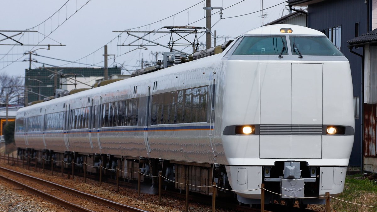 JR西日本　金沢総合車両所　681系　側面種別幕　字幕のみ　側面方向幕　鉄道部品 JR西日本金沢総合車両所681系 側面種別幕1本 方向幕｜Yahoo
