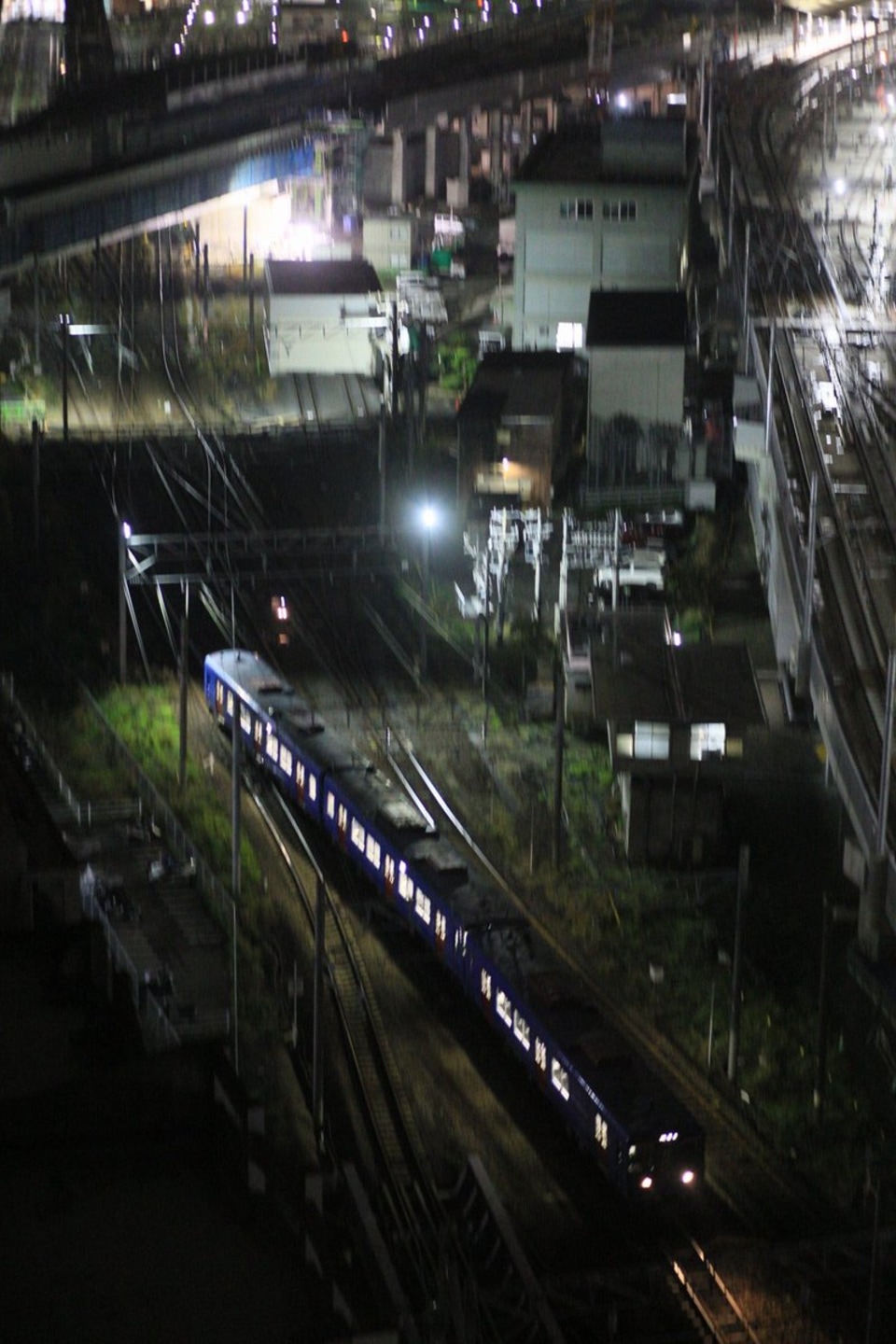 【JR九】長崎駅地上駅での営業終了の拡大写真