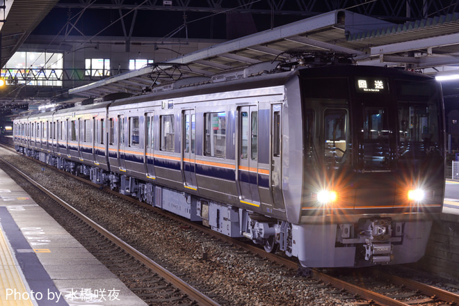 【JR西】207系T4編成　網干総合車両所本所出場を東加古川駅で撮影した写真