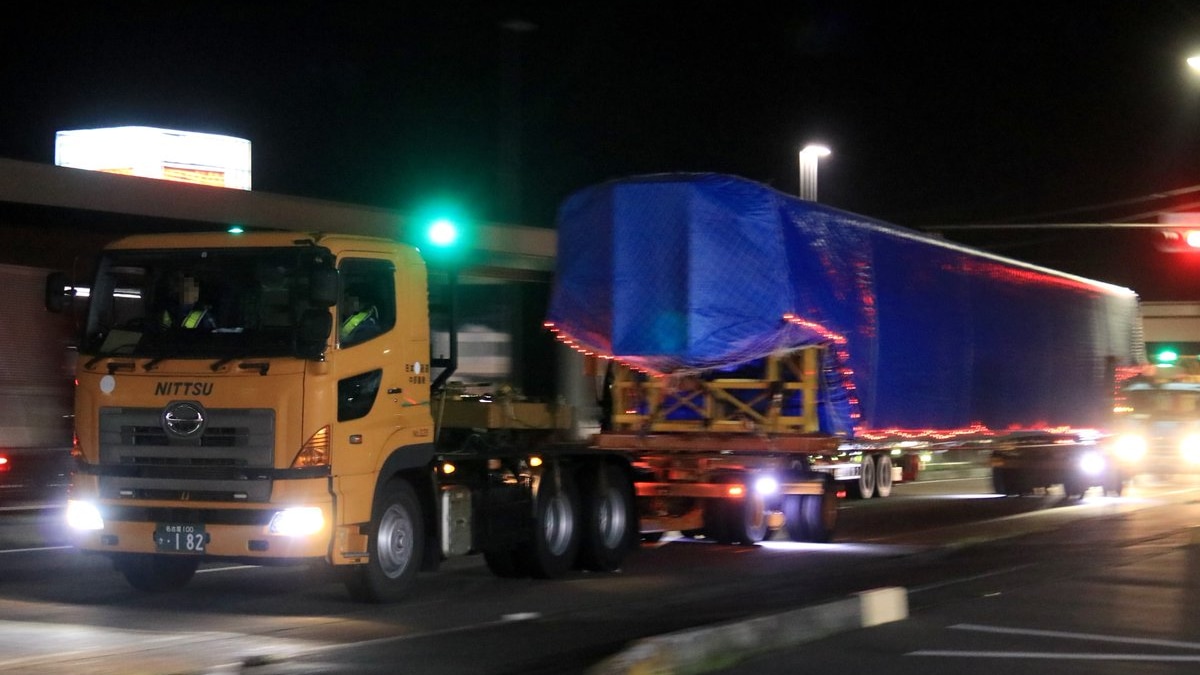 Jr海 L0系改良試験車中間車両陸送 2nd Train鉄道ニュース