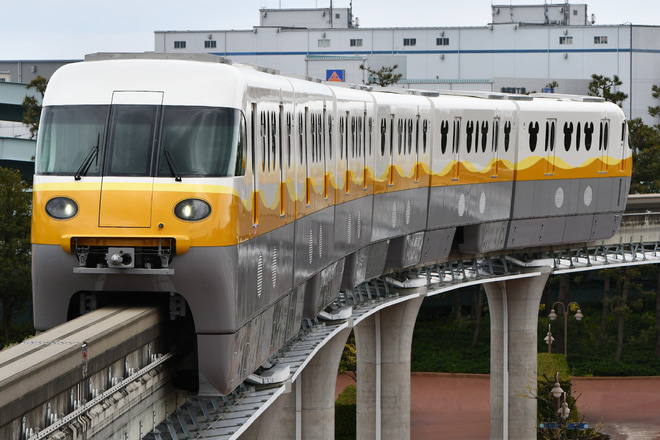 【舞浜リ】新型車両Type C 日中試運転開始を東京ディズニーシー・ステーション駅で撮影した写真