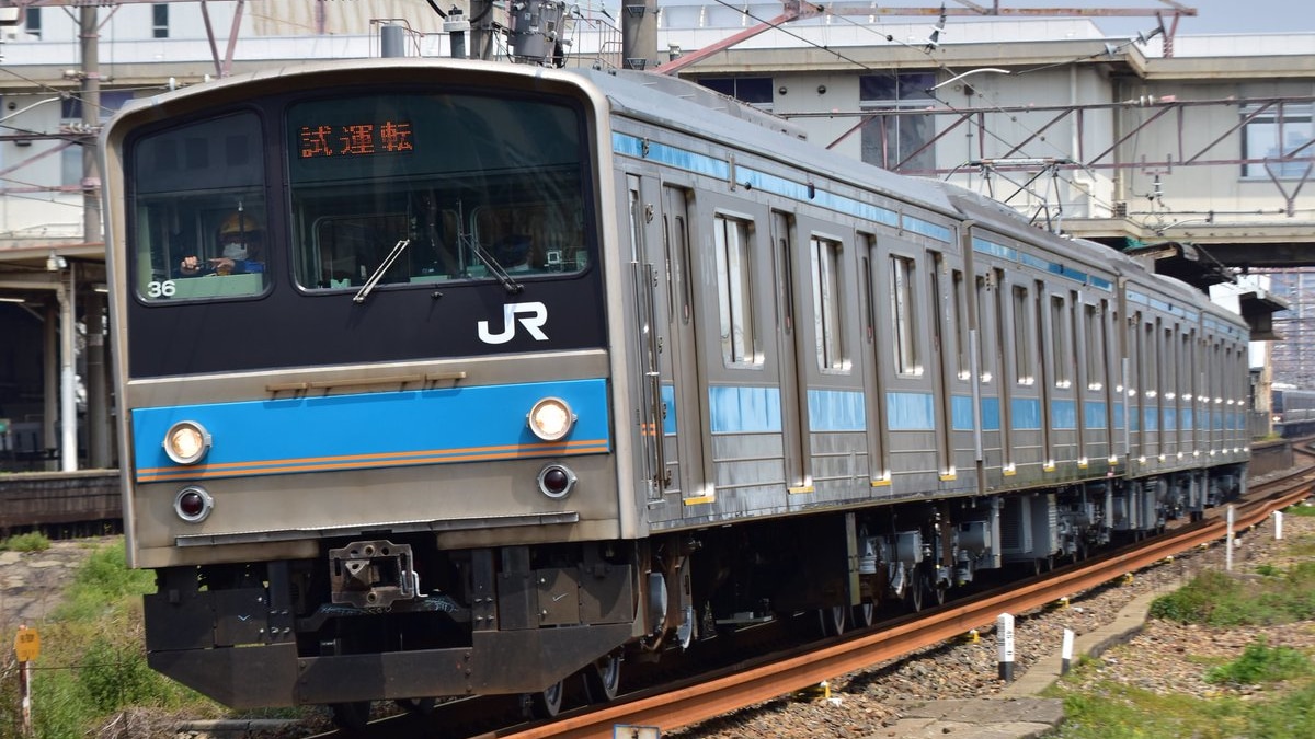 これお JR西】205系 NE402編成本線試運転 |2nd-train鉄道ニュース